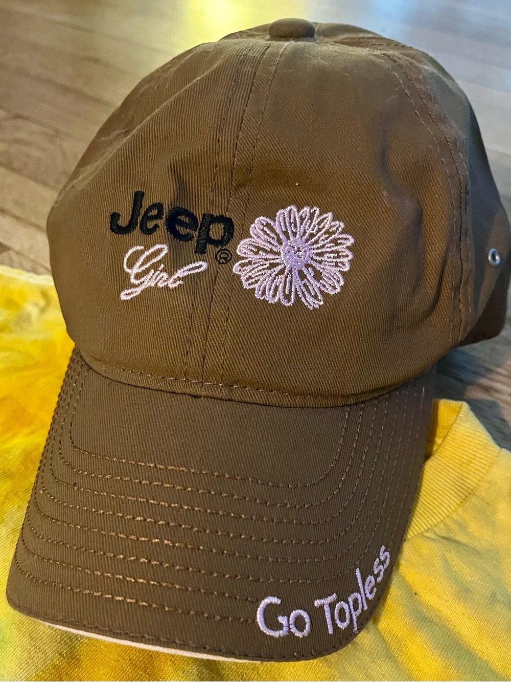 JEEP Girl Hat & Shirt (never worn)